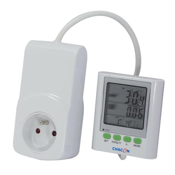 Chacon EcoWatt 650 Smart Plug med energimonitorering