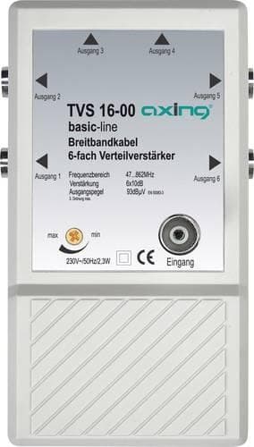 Axing TV-forstærker i metal