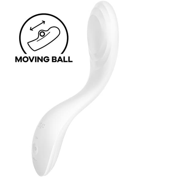 Satisfyer Rrrolling Pleasure G-spot Vibrator blanc