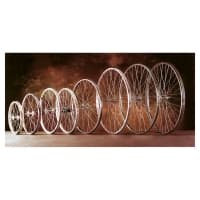 Gurpil 500 x 32 framhjul Silver