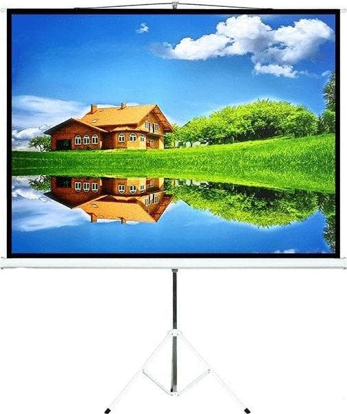 Mac-Lean mc-608 projektorduk 240x180 cm vit