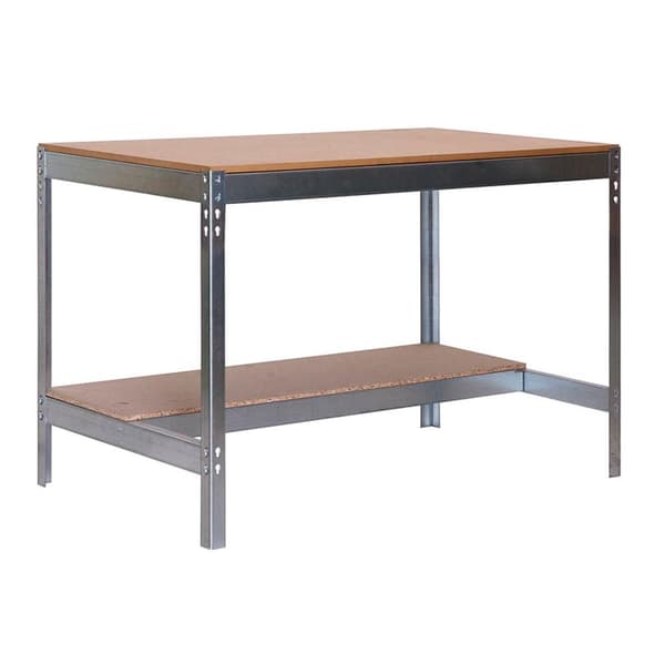 simonrack bt0 arbetsbänk galvaniserad/trä 600kg