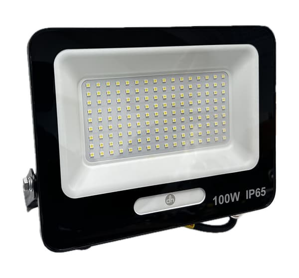 Electro DH foco led flomlys 100W 6500K sort