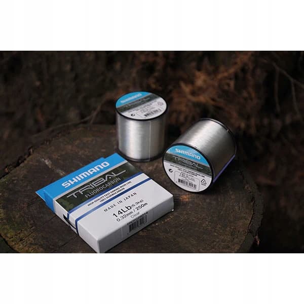 Shimano Tribal Carp Fluorocarbon 250m Harmaa