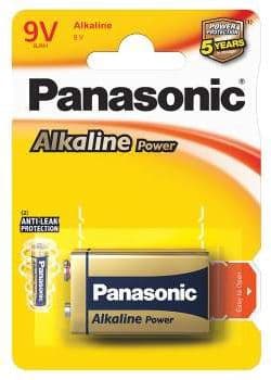 Panasonic mp7.2-12 9V alkalinen paristo