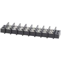 Blue Sea Systems terminalblok 8 kredse 65A sort