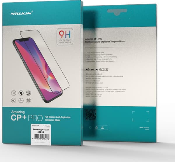 Nillkin cp+pro skærmbeskyttelse i hærdet glas 0.2mm til Samsung Galaxy S22