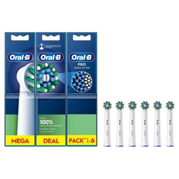 Oral-B EB50RX CrossAction erstatningshoveder