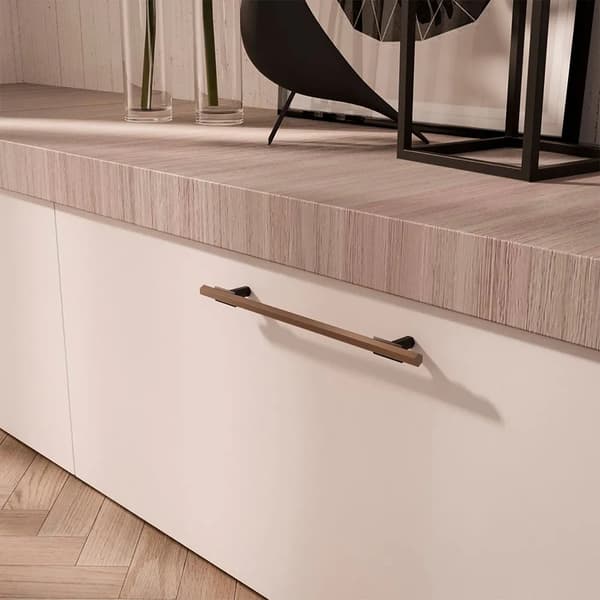 Emuca Riad møbelgreb Bronze 168mm 5-pak