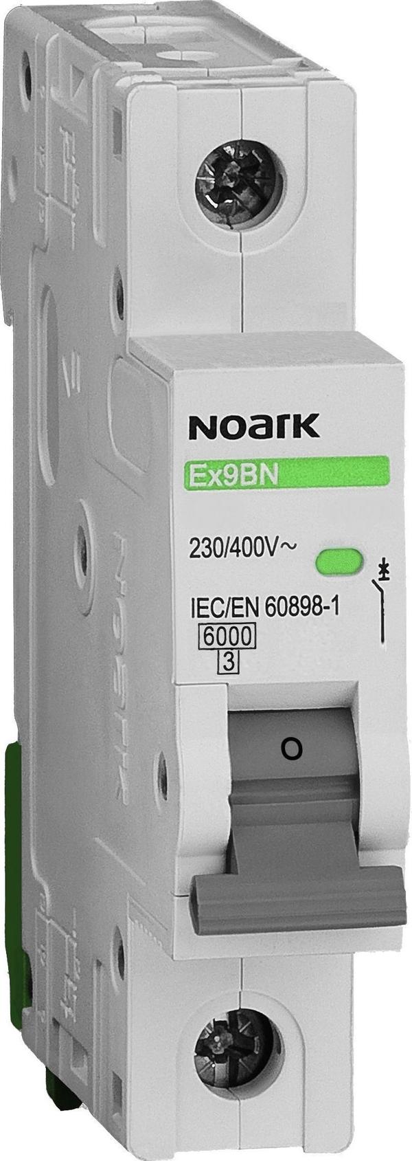 Noark Ex9BN 20A 6kA 1-pol modulær afbryder