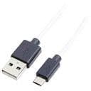 LogiLink cu0063 USB 2.0 til Micro USB kabel 1.8m Hvid