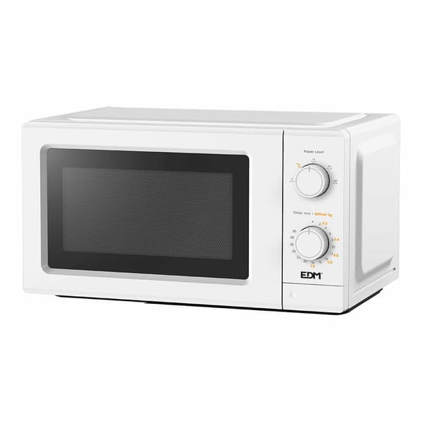 EDM 07054 mikrovågsugn vit 20L 700W