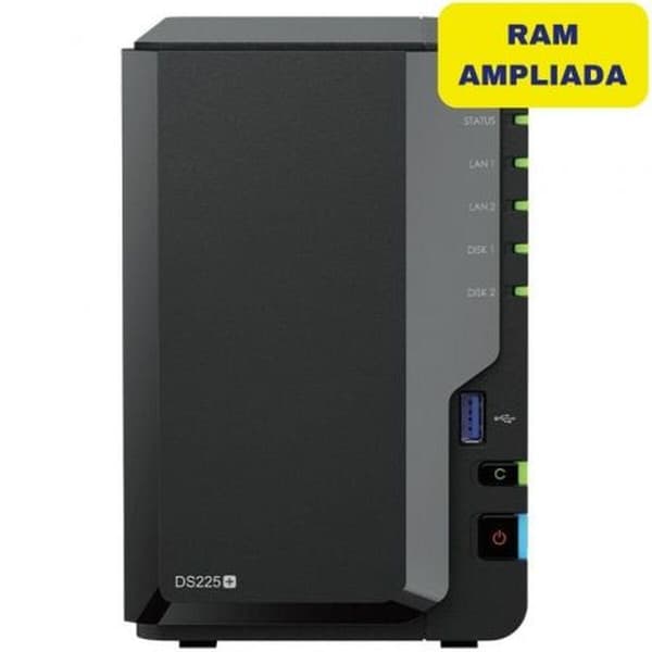 Synology DiskStation DS225+ 6GB DDR4 musta