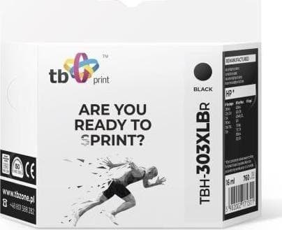 tb-print TBH-303XLBR BK sort blækpatron 16 ml