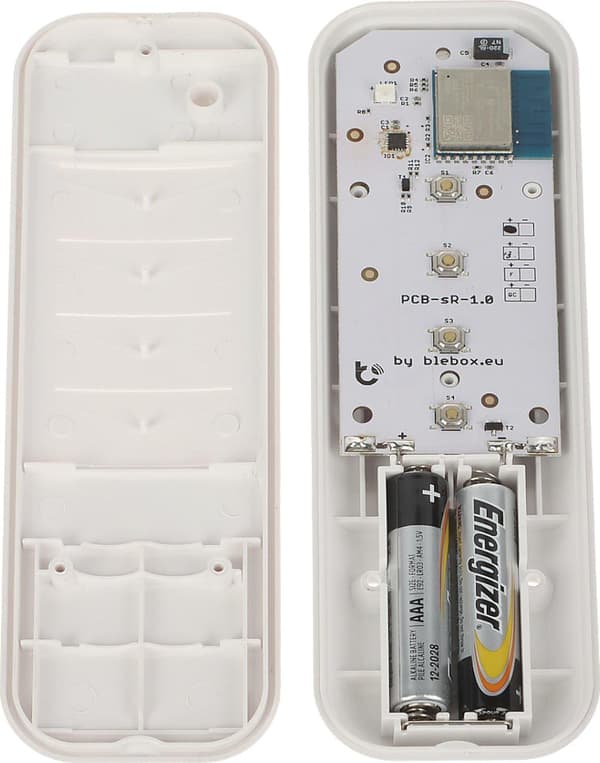 BleBox PILOT SREMOTE vit universell fjärrkontroll