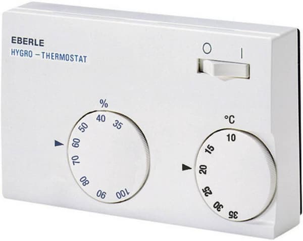 Eberle hyg-e 7001 indendørstermostat til temperatur og luftfugtighed
