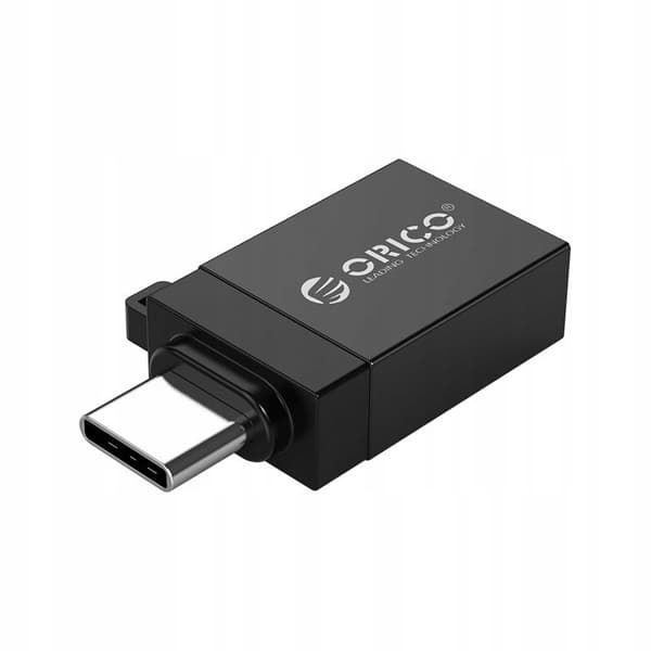 Orico cbt-ut01-bk-bp USB-C - USB-A-adapteri musta
