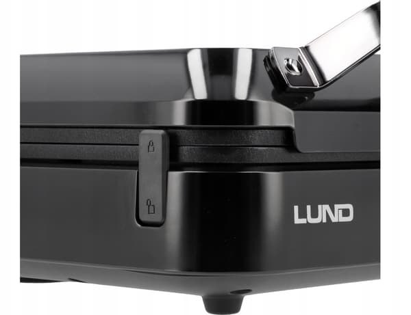 Lund 68015 vaffeljern 1500W sort