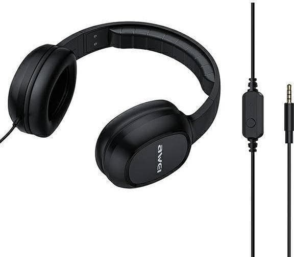 Awei GM-6 hörlurar svart 3.5mm