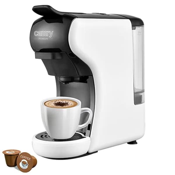 Camry CR 4414 espressomaskin vit/svart