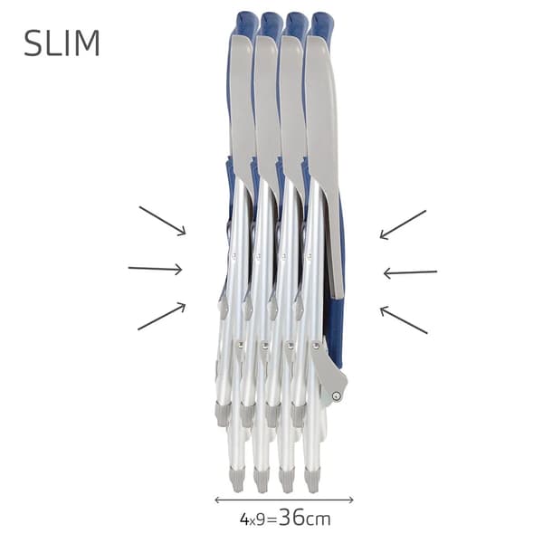 Aktive Slim Folding Chair Sininen