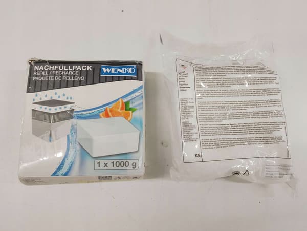 Wenko cube avfuktare 1000g orange
