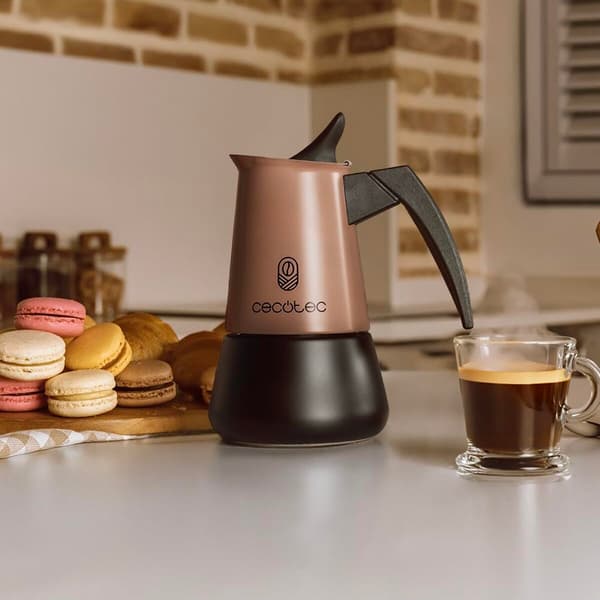 Cecotec Piccolina 200 Kaffemaskine Bronze 100ml 2 kopper