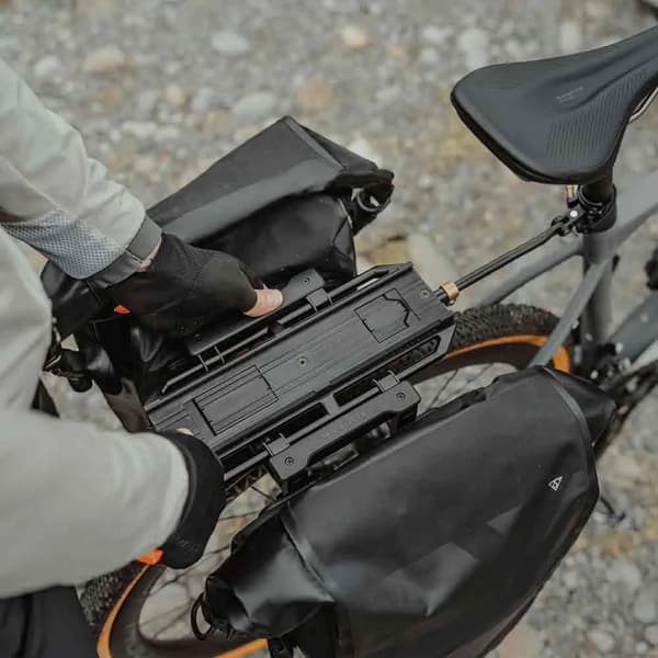 Topeak øje-monteret sølv bagagebærer