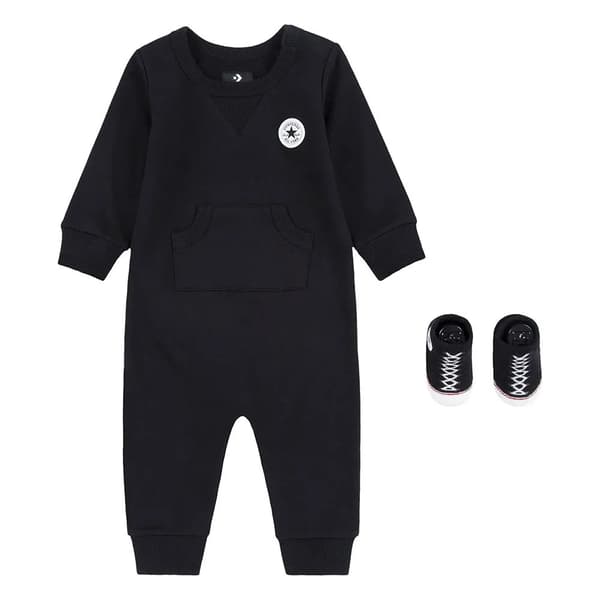 Converse lil chuck jumpsuit sort 9 måneder