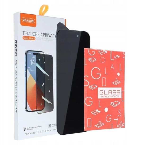 vmax 6D Pro Veason Privacy Glass - musta