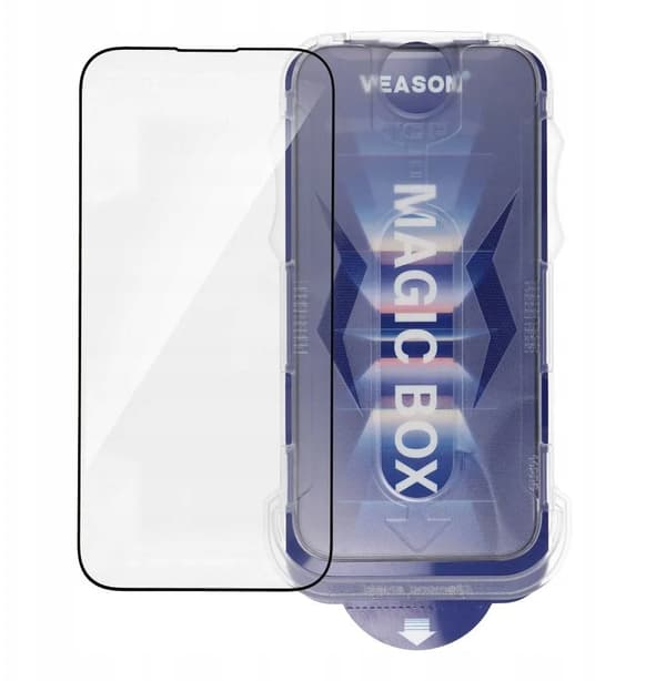 Veason 6D Pro musta näytönsuojus iPhone 17 Pro Max:lle