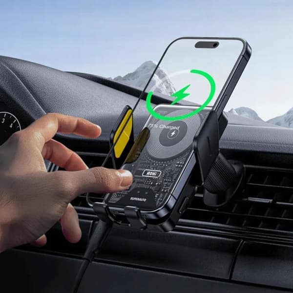 aohi superauto smart sensor 15W trådløs bil-lader