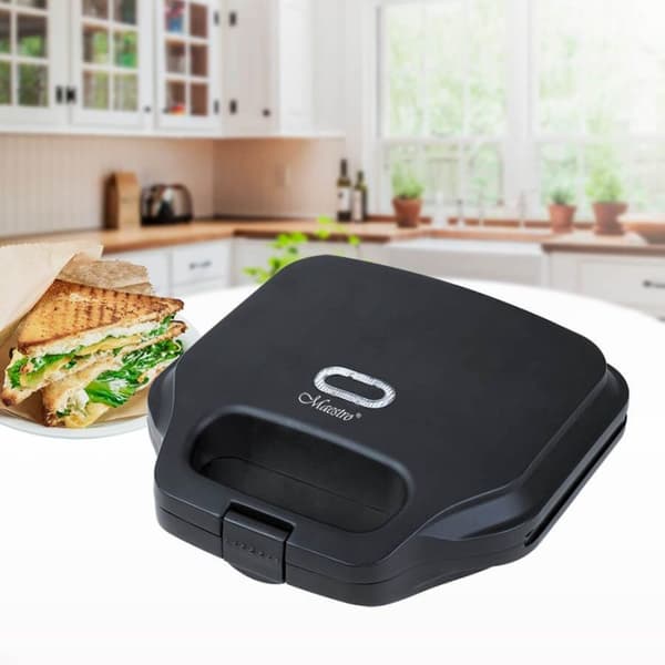 Maestro MR-708 Sandwich Maker 750W Sort