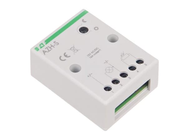 F&F azh-s-12v utomhus twilight switch vit