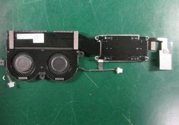 Dell XPS 13 9380/7390 Varmeafledningssamling med ventilator