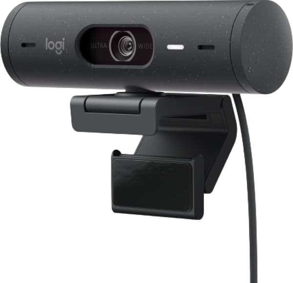 Logitech Brio 500 webbkamera i grafit