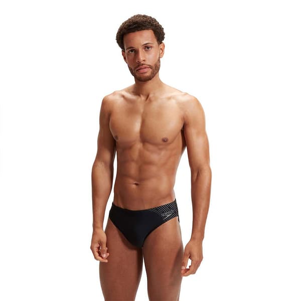 Speedo Medley Logo 7cm Badetights Sort/Grå