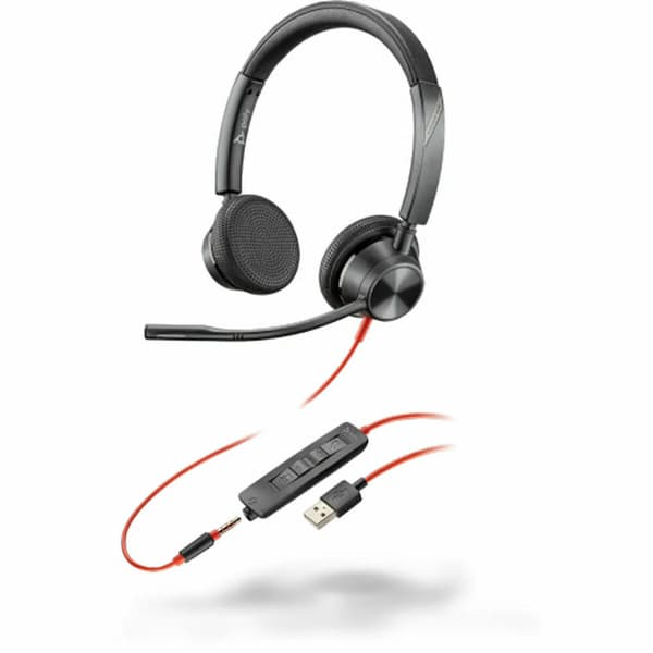 Poly Blackwire 3325 headset svart
