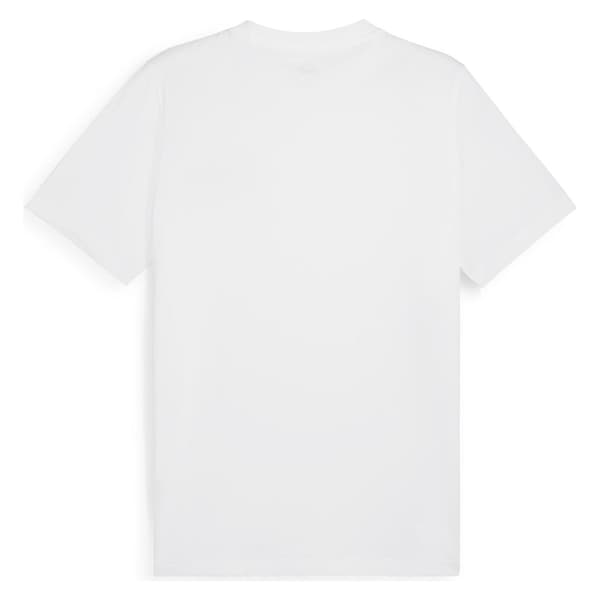 PUMA t-shirt squad small graphic hvid