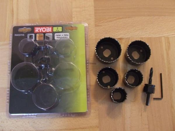 Ryobi rak07hs hålsågset 7 delar