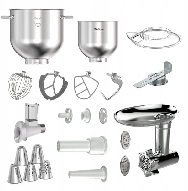 Webber xef900 keittiökone 1800W 7L musta