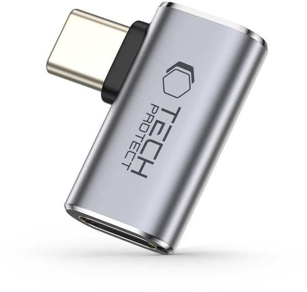 Tech-Protect Ultraboost AA01 USB-C-adapter harmaana