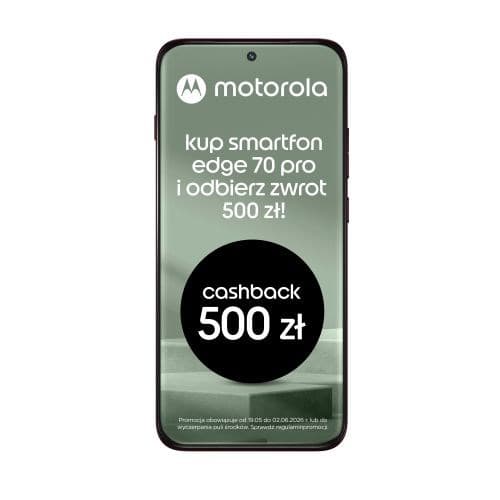Motorola edge 70 pro punainen 8/256GB
