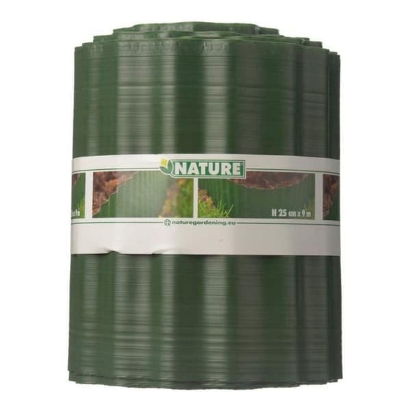 luonnonpuutarhan reuna vihreä 0.25x9 m