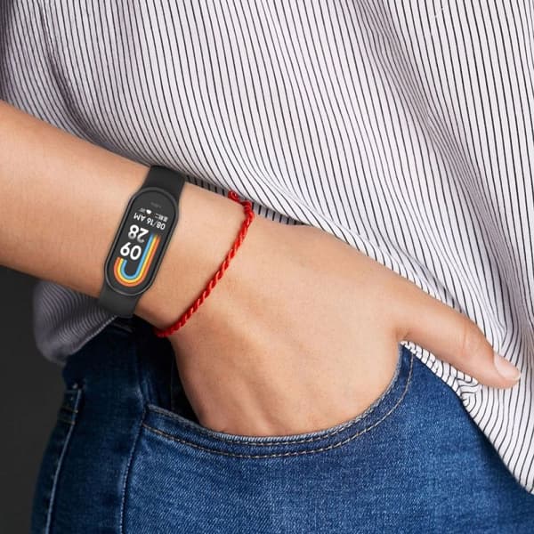 Tech-Protect IconBand sort gummibånd til Xiaomi Smart Band 8 og 9
