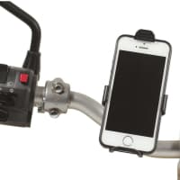 Chaft smartphoneholder til motorcykelstyr justerbar sort
