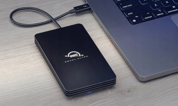 OWC Envoy Ultra 4TB Thunderbolt 5 sort