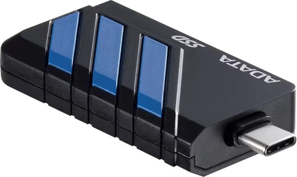 ADATA SC735 2TB extern SSD svart/blå