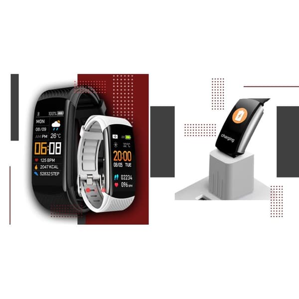 Giewont GW200-2 Smartband Sort/Hvid