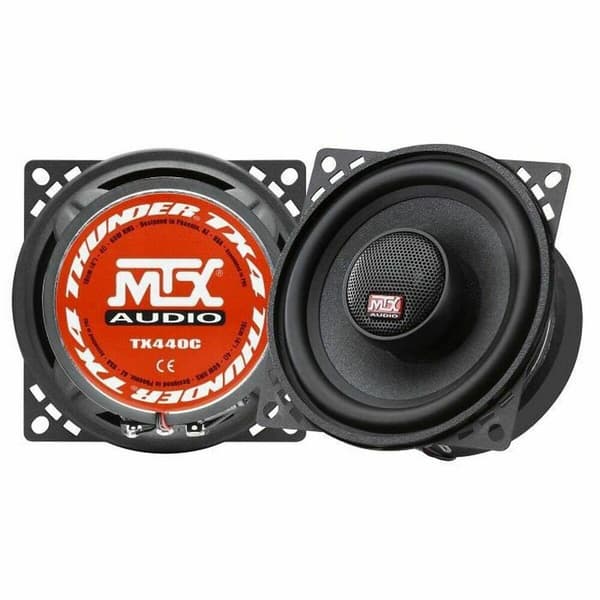 MTX TX440C sort 10 cm koaksialhøjttaler